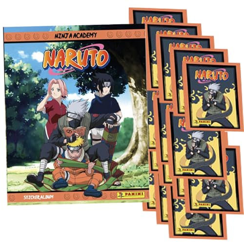 Naruto Ninja Adventures (2025) - Sammelsticker - 1 Sammelalbum + 20 Tüten