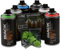 Montana Pocket Cans Sprühdosen Set, 6 x 150ml, Blau - Grün - Rot - Schwarz - Weiß - Silber
