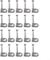 Cable Management Clip Kit 20 Piece Set with Mounting Ties and Screws for Systems Space Saving Wire Organizer Gray Special Plastic Clips