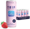 TRIP Mindful Blends - Wild Strawberry Sparkling Drink with 1440MG Magnesium Citrate + Lion’s Mane + Chamomile + Lemon Balm. Low Calorie, No Added Sugar and Vegan (Pack of 12 x 250ml)