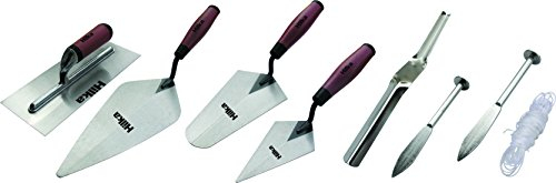 Hilka 66416006 Soft Grip Truelle Lot – Bleu (lot de 6)