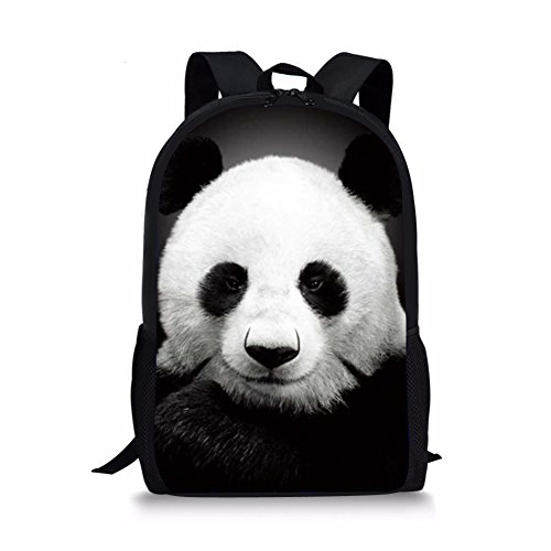 Showudesigns Niedlicher bedruckter Tier-Wolf-Mops-Rucksack für Teenager, Jungen, Mädchen, Farbe 12, Einheitsgröße, Kinderrucksack