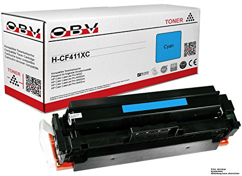 Kompatibel Toner Cyan ersetzt CF411X für HP Color LaserJet Pro M477fdw M477fdn M477fnw M452dn M452 M377dw