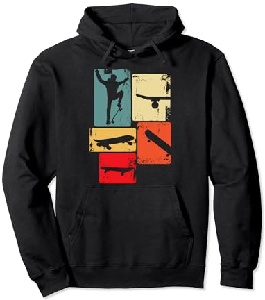 Skater Skateboard Stunt Skater Jungen Kinder Pullover Hoodie