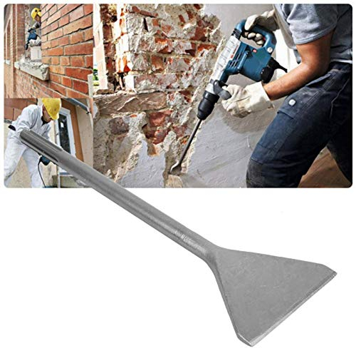 Burin SDS PLUS, Kit de Burins à Carreaux, Ciseau Plat et Spatule pour Marteau Perforateur, Outil de Démontage de Carrelage