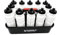 RHINOS sports Trinkflaschen 12er Set 750 ml mit Halter | weiß