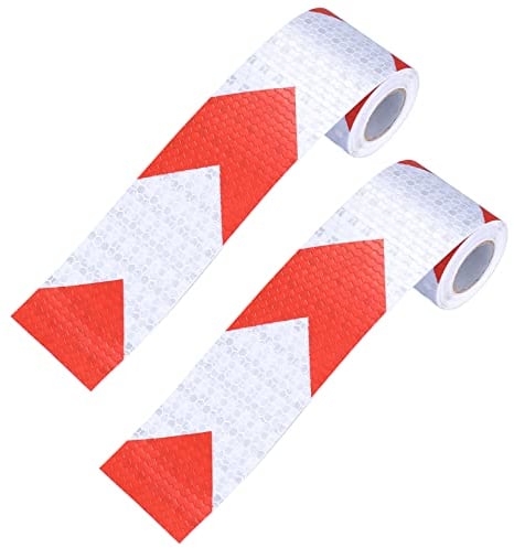 Reflektorband Selbstklebend, 5cm x 4m Reflektor Klebeband, Warnklebeband reflektierend, Reflektionsband, Warnband für Motorrad Fahrrad Nacht Reflektor Streifen Tape