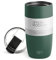Simple Modern Thermobecher Kaffeebecher to go mit Klappdeckel | Isolierter Edelstahl-Kaffeebecher | Geschenke für Frauen und Männer | Voyager | 470ml | Forest