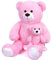 SNOWOLF FamilyBears Grand Ours en Peluche - Jouet - pour Enfants et Amis - Rose - 100 cm