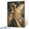 Tucocoo Golden Wings Kit de peinture par numéros sur toile de 40,6 x 50,8 cm, belle peinture à l'huile pour adultes avec pinceaux et pigments acryliques, image gothique fée ange pour décoration