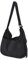 SAVOSWEET Shopper Tasche Stoff, Schultertasche Canvas, Umhängetasche Unisex Groß mit Reißverschluss Schwarz, Einkaufstasche Faltbar, Leinwand Handtasche für Büro Schule Reisen Einkaufen