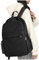 WEPLAN Schulrucksack Damen Rucksack Schule Teenager Mädchen Schultasche Lässiger Rucksack Schulranzen Tagesrucksack Damen Casual Daypacks School Bag Wasserdicht,Schwarz