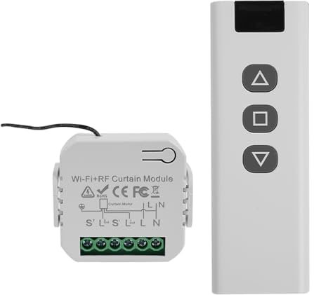 Namvo Funk Rollladensteuerung Set WLAN Zeitschaltuhr Unterbrecher für Rollläden Jalousien Markisen
