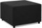 Mebligo - Fußstütze für Sessel 70 x 70 cm NEO Kollektion, Bequemer Hocker als Auflage, Pouf Hocker, Aus Hochwertigen Materialien, Sitzpouf, Fusshocker Gepolstert für Sessel, Schwarz