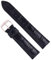 honyeuk Frauen Männer Leder Armband Für Tissot Uhr Armband Armband Für DW Band Ersatz(Black black-Rosegold,21mm)