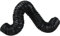TOKDOOT 2.5 Inch Dust Collector Hose 70198 Flexible 2-1/2 inchs Dust Collection Hose 70198, for Table Saw, Drill Press, Woodworking and Wood Shop