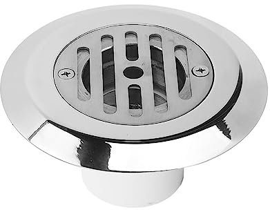 TOPINCN Verstellbarer Poolablauf, Schwimmbadwasserablauf aus Edelstahl und Kunststoff für die Einlass- und Auslassentleerung