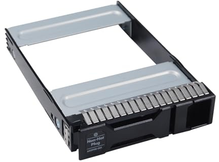 Hard Drive Tray Caddy 3.5 Non Hot Plug SSD Caddy 652998-001 Hard Drive Bracket Compatible for HP Proliant Gen8 Servers DL160 DL320e ML310e BL420c