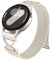 Dirrelo Kompatibel mit Samaung Galaxy Watch 7 6 5 4 Armband 40mm 44mm, X-förmig Metall Magnet Mesh Ersatz Band für Galaxy Watch FE/6 Classic 47mm 43mm/4 Classic 42mm 46mm/5 Pro 45mm Damen, Polarstern