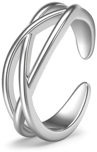 S925 Silver Toe Rings for Women, Hypoallergenic Rings Sterling Silver | Toe Ring Silver 925, Celtic Knot Vintage Toe Ring, Adjustable Toes Band Ring, Beach Foot Jewelry Set Sexy Foot Joint Ring