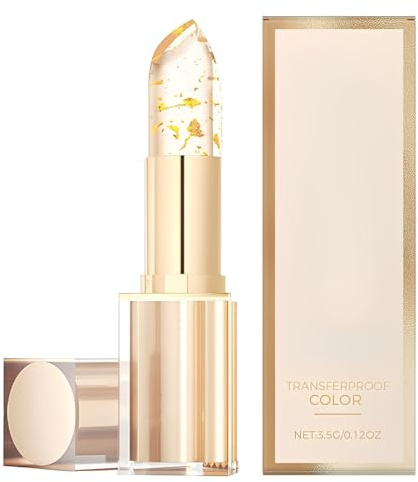 Langanhaltender lippenstiftfür Damen,Lippenstift durchsichtig,true tone ph wert lippenstift, Klarer Lipstick,der die Farbe wechselt(1 Stück)