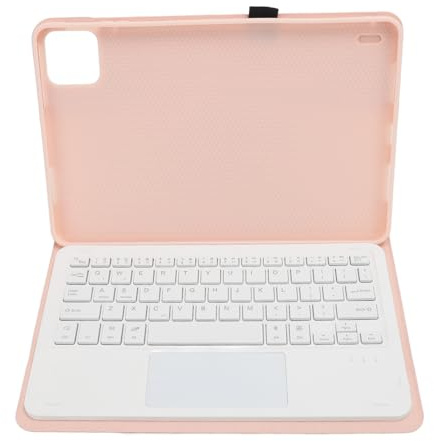 WINH Funda con Teclado Mi Pad 6 con Teclado Inalámbrico, Material TPU - Adecuado para Usuarios de Tabletas (Pink)