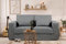 Sofa Monet 3-sitzer Grau - 3er Couch gepolstert, bequem, praktisch: der Stoff kann zum Waschen entfernt werden, besonders gut fÈr Haustierbesitzer. Stabile Materialstruktur und zeitlose ãsthetik