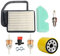 OxoxO 20 083 02-s filtre à air Préfiltre filtre à essence et à huile pour 253t 20 083 Générateur Sv470 Fournaise Sv471 / 480/530/540/541/590/591/600/601/610/610 moteur Cub Cadet Toro tondeuse à gazon