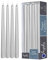 Hyoola Stabkerzen - 25 cm Metallisch Silber, Tropffreie Tafelkerzen - Kerzen Lange Brenndauer 8 Stunden - 12er Pack
