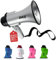 Pyle Signalhorn, Megafon mit Sirene & Mikrofon – Megaphone with Siren – Megaphon, Handsirene für Air Fussball, als Megafon Fussball & Fan Tröte zum Anfeuern, Megaphone Kinder & Erwachsene 30W Faltbar