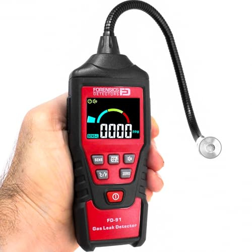 Gasleckdetektor | Sturztest aus 10 Fuß Bestanden | Erdgas, Alkohole, Methan, Brennbare Gase, Aceton, Ethanol, Propan, Butan, Benzin, Diesel, IPA, Toluol, LPG, LNG
