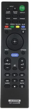 Keneddng Replacement RMT-AH240E for Sony Soundbar System Remote Control HT-CT790 HT-NT5 HT-XT2 SA-CT790 SANT5