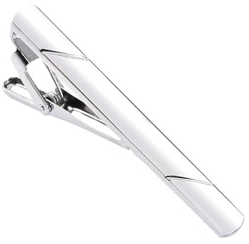 Erioctry Mens Stainless Steel Tie Clips Minimalist Necktie Tie Bar Clasp Clip Clamp Pins Best Gift For Men Business Party Wedding Best Gift and Daily Life