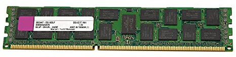 Cusstally 4 Go de MéMoire RAM DDR3 REG 1333MHz PC3-10600 1.5V DIMM 240 Broches pour MéMoire RAM de Bureau