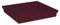 EDA - Soucoupe Carrée Toscane 40 cm - pour Pot de Fleur Carré Toscane 50 cm - 40 x 40 x H.5,9 cm - Rouge Bourgogne