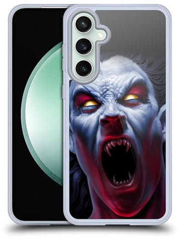 Head Case Designs Offizielle Tom Wood Das Erwachen des Vampir Horror Gel Handyhülle Hülle [Militärischer Schutzgrad] Kompatibel mit Samsung Galaxy S23 FE 5G