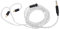 Kopfhörer-Ersatzkabel für IE100 Pro IE400 Pro IE500 Pro Ohrhörer, Verlustfreie Klangqualität, Kopfhörer-Soundkabel mit 3,5-mm-Stereo-Stecker, 1,2 M
