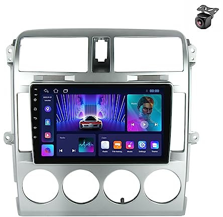 Android 13 Car Radio para Kia Carnival UP GQ 2002 2003-2006 2 DIN de Coche NAVEGACIÓN con Pantalla Táctil 10 Pulgadas Reproductor Multimedia Autoradio SWC FM QLED Carplay Auto (M100CP 4core 1+32G)
