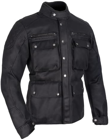 Oxford Men's Sterling Wax Dry2Dry Waterproof Motorcycle Jacket