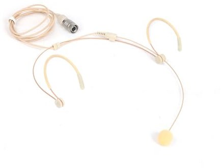 JTLAU Microfono a condensatore professionale Daul Ear Hook per sistemi audio Technica, ideale per lezioni, attori, teatro, podcast