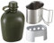 Hervidor de té para camping, plegable, acero inoxidable, ligero, para viajes, pícnic, camping, al aire libre en casa