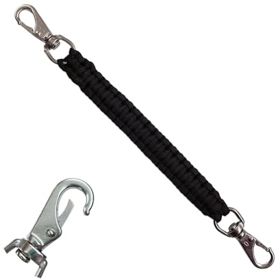 Water Bottle Handle Strap,Paracord Water Bottle Strap,Paracord Keychain Carabiner Clip,with Metal Hook