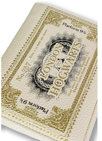 Half Moon Bay | Harry Potter | London to Hogwarts Ticket | Passport Holder | Official Merchandise