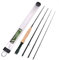 Maxcatch Explorer Graphite Fly Canne à pêche 4 pièces 9 Pieds avec Im6 Blank en carbone, rigide Chromé guides, une prise en main en liège (Taille : 3/4/5/6/8wt , Green