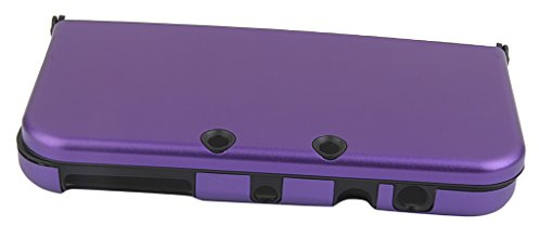 Gazechimp Für NEW Nintendo 3DS XL - Aluminium Box / Tasche / Case / Schutzhülle - Lila
