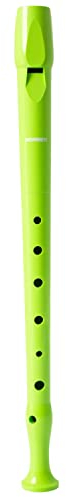 Flûte Hohner 9508 couleur verte, étui vert et transparent