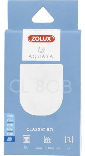 Zolux - Filtre pour Pompe Classic 80, Filtre CL 80 B perlon x 2. pour Aquarium. - ZO-330206