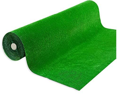 Prato Sintetico 2x1 Mt Altezza 7mm 4 Picchetti Acciaio Inclusi Finta Erba Giardino Esterno Interno