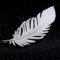 Broche de Plume Classique de Haute qualité pour Les Femmes