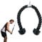 ZENO Heavy Duty Tricep Rope | Complete Multi Attachment Perfect for Gym | Fitness | Exercise | Body Equipment Extensions Pull Down Bicep/Tricep Rope